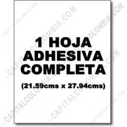 Ampliar foto de Sobre de 30 hojas de Papel Adhesivo tamaño carta (21.59cms x 27.94cms)