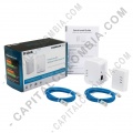 Redes, Routers, Wifi, Marca: Dlink - Kit Expansor de Red Wifi/Lan a través de Red Electrica - PowerLine AV 500 Wireless N Mini Starter Kit