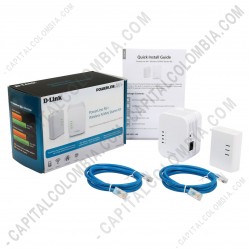 Ampliar foto de Kit Expansor de Red Wifi/Lan a través de Red Electrica - PowerLine AV 500 Wireless N Mini Starter Kit
