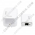Redes, Routers, Wifi, Marca: Dlink - Kit Expansor de Red Wifi/Lan a través de Red Electrica - PowerLine AV 500 Wireless N Mini Starter Kit