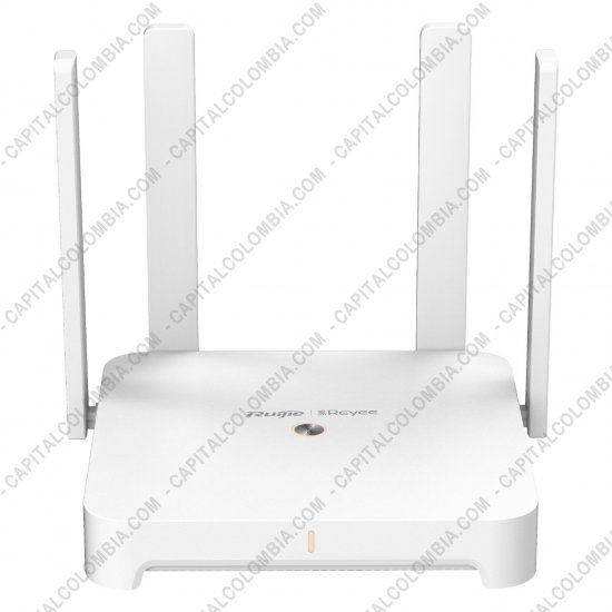 Redes, Routers, Wifi, Marca: Ruijie - Router Ruijie Reyee inal&aacute;mbrico de doble banda 1800M, Dual-band, Gigabit, Mesh - RG-EW1800GX PRO