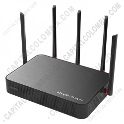 Ampliar foto de Router Ruijie Reyee inalámbrico para empresas, de doble banda 1350M, Gateway, VPN, Gigabit, 2Wan, Cloud Managed - RG-EG105GW