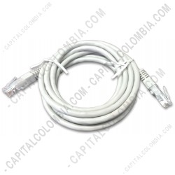 Ampliar foto de Cable Patch Cord UTP Categoria 6e de 2 Metros 26AWG