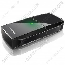 Ampliar foto de AC600 Dual Band Wireless USB Adapter, MediaTek, 1T1R, 433Mbps at 5Ghz + 150Mbps at 2.4Ghz (Archer T2U)
