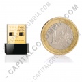 Redes, Routers, Wifi, Marca: Tp-link - Adaptador Tarjeta de Red USB Nano Inalámbrico N 150Mbps,  Nano USB Adapter, Tamaño pequeño (Nano)(TL-WN725N)