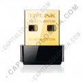 Redes, Routers, Wifi, Marca: Tp-link - Adaptador Tarjeta de Red USB Nano Inalámbrico N 150Mbps,  Nano USB Adapter, Tamaño pequeño (Nano)(TL-WN725N)