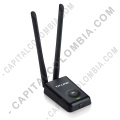 Redes, Routers, Wifi, Marca: Tp-link - Adaptador USB Inalámbrico de Alta Potencia 300Mbps (TL-WN8200ND) (Rompemuros)