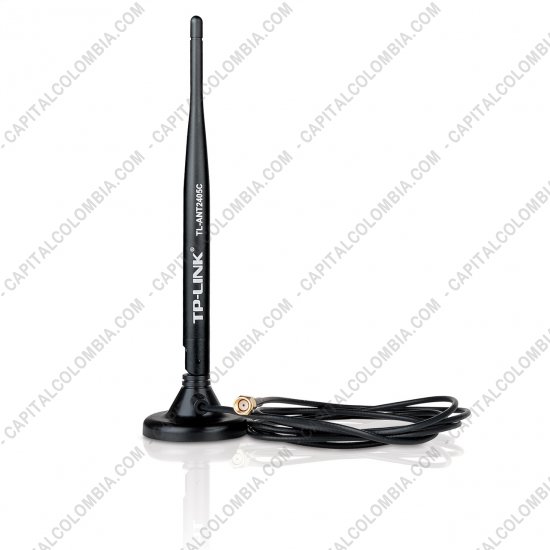 Redes, Routers, Wifi, Marca: Tp-link - Antena Omni-Direccional 2.4GHz 5dBi Antena de escritorio omnidireccional para interiores (TL-ANT2405C)