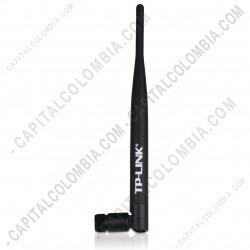 Ampliar foto de Antena Omni-Direccional 2.4GHz 5dBi para Interiores (TL-ANT2405CL)