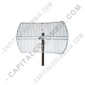 Redes, Routers, Wifi, Marca: Tp-link - Antena Parabólica para Exteriores de Rejilla de 5GHz 30dBi, conector tipo N (TL-ANT5830B) Antena Parabólica Exterior de Rejilla de 5GHz 30dBi, conector tipo N (TL-ANT5830B)