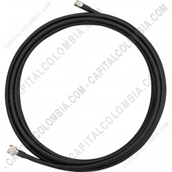 Ampliar foto de Cable de 6mts de longitud KMS-400, Conector Tipo N Macho a Hembra (TL-ANT24EC6N)