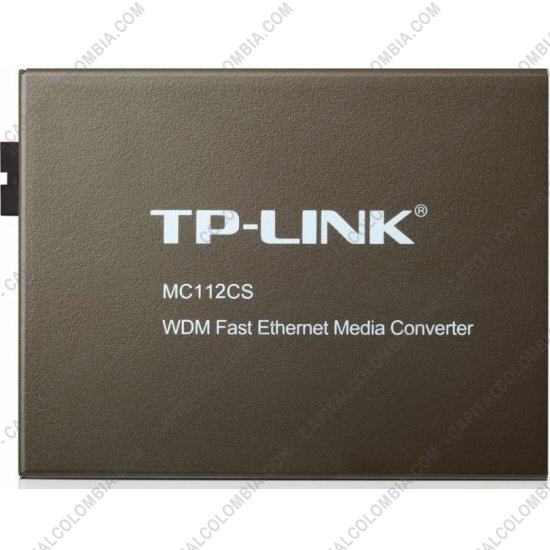 Redes, Routers, Wifi, Marca: Tp-link - Conversor 10/100Mbps RJ45 a 100Mbps Modo único SC (MC112CS)