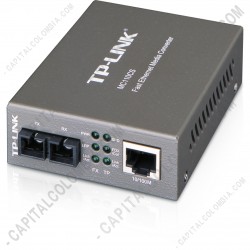 Ampliar foto de Convertidor Multimedia de Modo Individual de 10/100Mbps