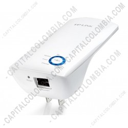 Ampliar foto de Extensor de Rango Inalámbrico de Conector de Pared N 300Mbps (Ref. TL-WA850RE)