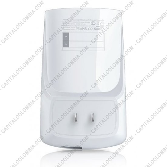 Redes, Routers, Wifi, Marca: Tp-link - Extensor de Rango Inal&aacute;mbrico de Conector de Pared N 300Mbps (Ref. TL-WA850RE)