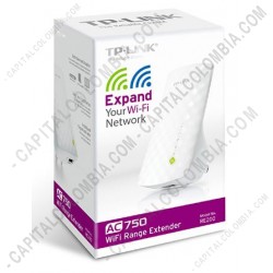 Ampliar foto de Extensor de Rango Inalámbrico marca Tp-link Ac750 - Ref. RE200