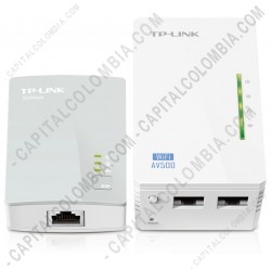 Ampliar foto de Kit Extensor Inalámbrico Tplink AV500 300Mbps Ref. TL-WPA4220KIT