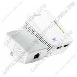 Ampliar foto de Kit Extensor Inalámbrico Tplink AV500 300Mbps (Ref. TL-WPA4220KIT)
