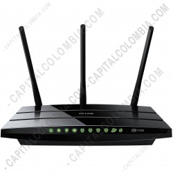 Ampliar foto de Vista Frontal de Router Inalámbrico de Banda Dual Gigabit