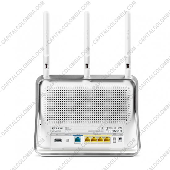 Redes, Routers, Wifi, Marca: Tp-link - Router Inal&aacute;mbrico de Banda Dual Gigabit Atheros, 1300Mbps en 5Ghz + 600 Mbps en 2.4Ghz (Archer C9)