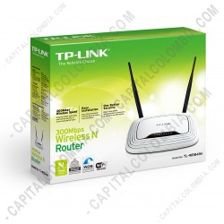 Ampliar foto de Caja del Router inalámbrico N a 300Mbps (TL-WR841ND)