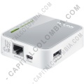 Redes, Routers, Wifi, Marca: Tp-link - Router inalámbrico N portátil 3G 150Mbps, compatible con  UMTSHSPAEVDO USB modem 3GWAN failover 2 (TL-MR3020)
