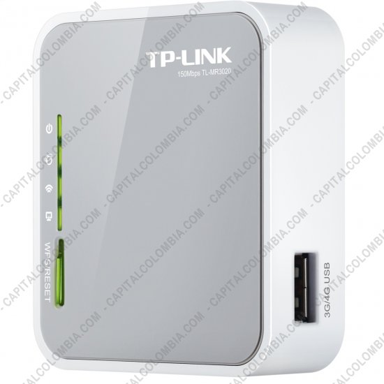 Redes, Routers, Wifi, Marca: Tp-link - Router inalámbrico N portátil 3G 150Mbps, compatible con  UMTSHSPAEVDO USB modem 3GWAN failover 2 (TL-MR3020)