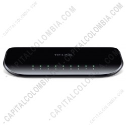 Ampliar foto de Switch marca Tplink de 8 Puertos de Escritorio Gigabit - Ref. TL-SG1008D