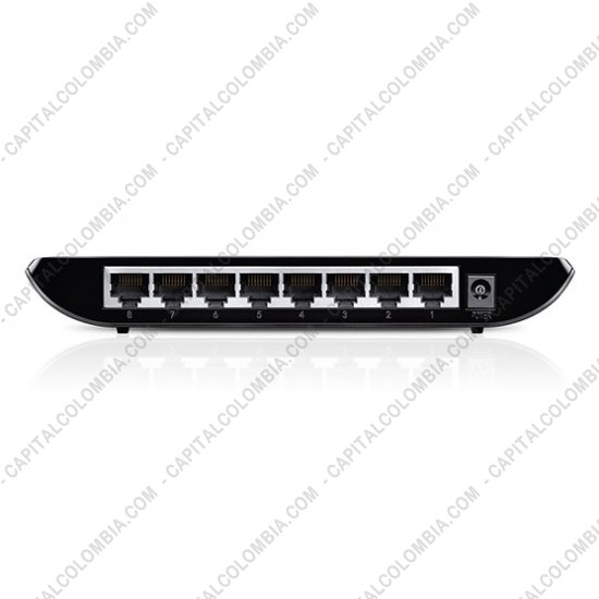Redes, Routers, Wifi, Marca: Tp-link - Switch marca Tplink de 8 Puertos de Escritorio Gigabit - Ref. TL-SG1008D
