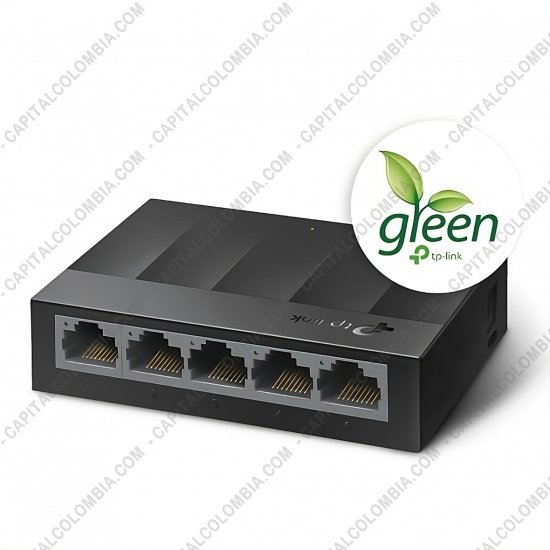 Redes, Routers, Wifi, Marca: Tp-link - Switch TP-LINK de 5 puertos Gigabit - Ref. LS1005G