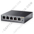 Ampliar foto de Switch TP-Link de 5 puertos Smart Switch 10/100/1000Mbps puertos RJ45 - TL-SG105E