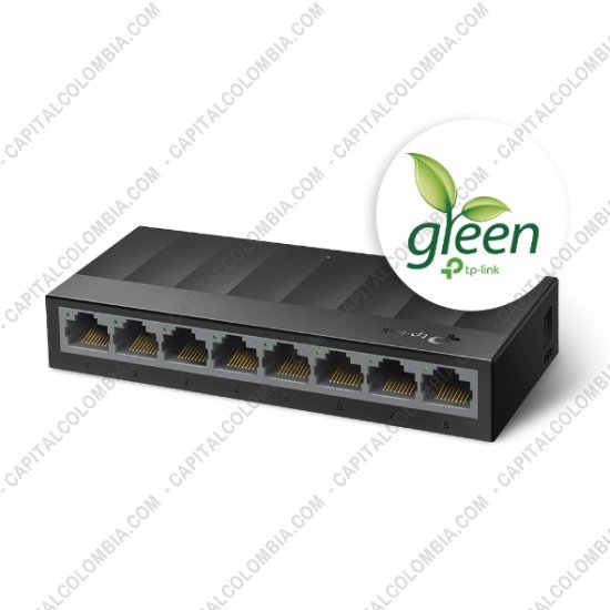 Redes, Routers, Wifi, Marca: Tp-link - Switch TP-LINK de 8 puertos Gigabit - Ref. LS1008G