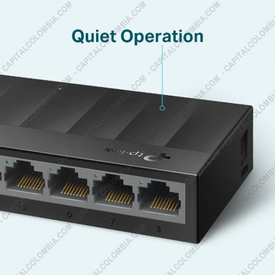 Redes, Routers, Wifi, Marca: Tp-link - Switch TP-LINK de 8 puertos Gigabit - Ref. LS1008G