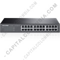Redes, Routers, Wifi, Marca: Tp-link - Switch Tplink de 24 Puertos Escritorio/Rack Gigabit (Ref. TL-SG1024D)