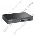 Redes, Routers, Wifi, Marca: Tp-link - Switch Tplink de 8 puertos Gigabit PoE+ - TL-SG1008PE