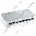 Ampliar foto de Switch Tplink de Escritorio de 8 Puertos de 10/100Mbps (Ref. TL-SF1008D)