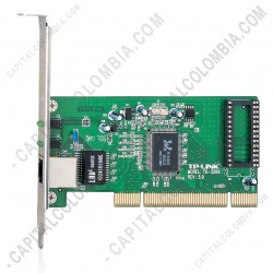 Ampliar foto de Tarjeta de Red Gigabit PCI 10/100/1000Mbps PCI Adapter (TG-3269)