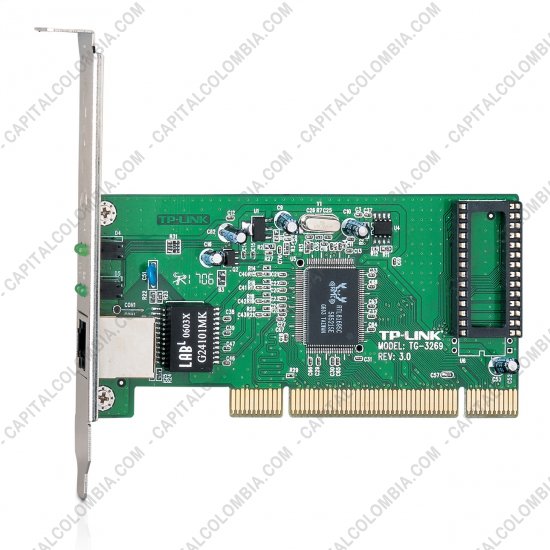 Redes, Routers, Wifi, Marca: Tp-link - Tarjeta de Red Gigabit PCI 10/100/1000Mbps PCI Adapter (TG-3269)