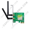 Redes, Routers, Wifi, Marca: Tp-link - Tarjeta de Red Inalámbrica conexión PCI Express N 300Mbps de 2 antenas (TL-WN881ND)