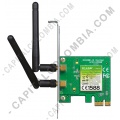 Redes, Routers, Wifi, Marca: Tp-link - Tarjeta de Red PCI Express inalámbrico N a 300 Mbps  (Ref. TL-WN881ND)