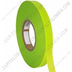 Ampliar foto de Rollo de Cinta Siliconada amarilla de 20mm x 137mts para crear etiquetas de ropa