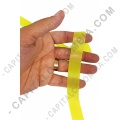 Rollo de Cinta Siliconada amarilla de 20mm x 137mts para crear etiquetas de ropa