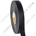 Rollo de Cinta Siliconada negra de 25mm x 137mts para crear etiquetas de ropa - Marca CapitalColombia