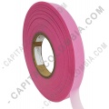 Rollo de Cinta Siliconada rosada de 20mm x 137mts para crear etiquetas de ropa - Marca CapitalColombia