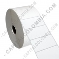 Rollo de etiquetas adhesivas bond de transferencia de 2.500 rótulos a una columnas de 6cms x 3cms (60x30mm)