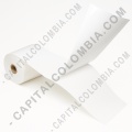 Rollos de etiquetas adhesivas y Nylon Textil, Marca: CapitalColombia - Rollo de etiquetas en papel bond adhesivo contínuo de 10cms x 80 Metros (100x80000mm)