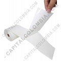 Rollo de etiquetas en papel bond adhesivo contínuo de 10cms x 80 Metros (100x80000mm)