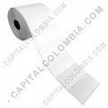 Ampliar foto de Rollo de etiquetas en papel bond de 1000 etiquetas a una columna 10cms x 5.0cms (100x50mm)