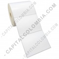 Rollo de etiquetas en papel bond de 1000 rótulos a una columna (10cms x 7.4cms)