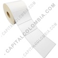 Ampliar foto de Rollo de etiquetas en papel bond de 1000 rótulos a una columna de 7.5cms x 5.0cms (75x50mm)
